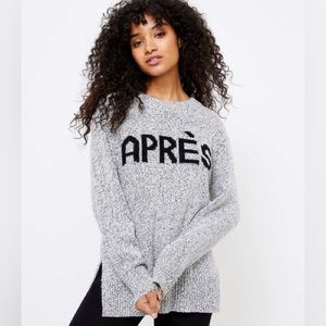 Lou and Grey Apres Sweater - NWOT